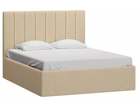 Кровать Вега Floor 140 Velvet Beige
