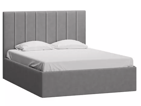 Кровать Вега Floor 140 Velvet Grey