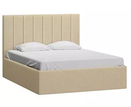 Кровать Вега Floor 160 Velvet Beige