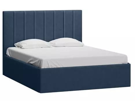 Кровать Вега Floor 160 Velvet Blue