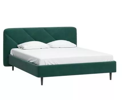 Кровать Весмар 160 Velvet Emerald