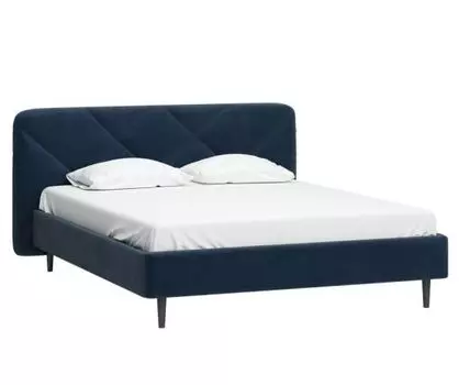 Кровать Весмар 180 Velvet Blue