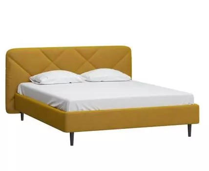Кровать Весмар 180 Velvet Mustard
