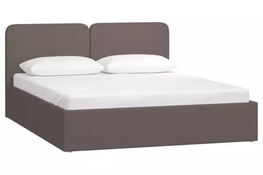 Кровать Вилена 160 Velvet Silver
