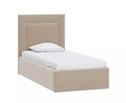 Кровать Виллем-Floor 120 Barhat Beige