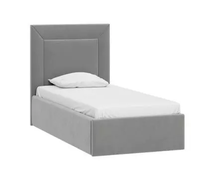 Кровать Виллем-Floor 120 Barhat Silver