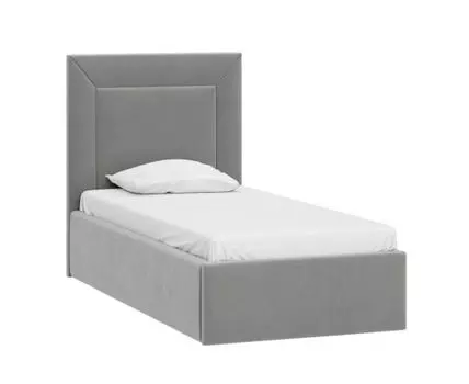 Кровать Виллем-Floor 90 Barhat Silver
