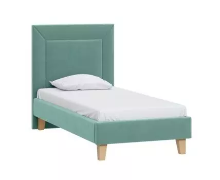 Кровать Виллем-Legs 120 Barhat Mint