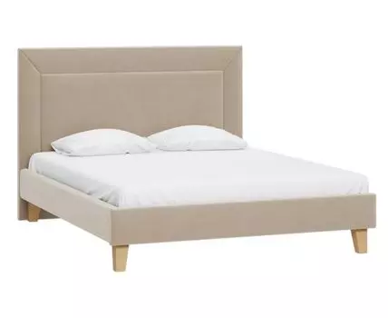 Кровать Виллем-Legs 140 Barhat Beige
