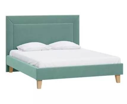 Кровать Виллем-Legs 140 Barhat Mint