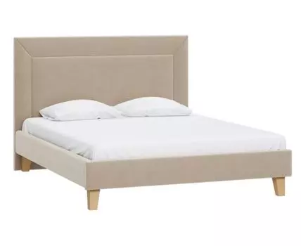 Кровать Виллем-Legs 160 Barhat Beige