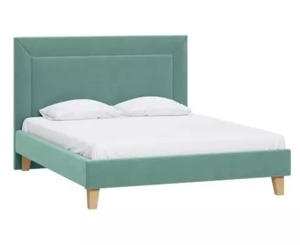 Кровать Виллем-Legs 160 Barhat Mint
