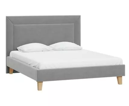 Кровать Виллем-Legs 160 Barhat Silver