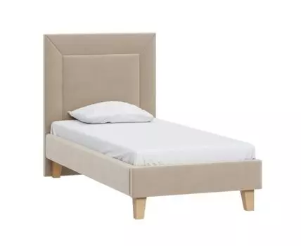 Кровать Виллем-Legs 90 Barhat Beige