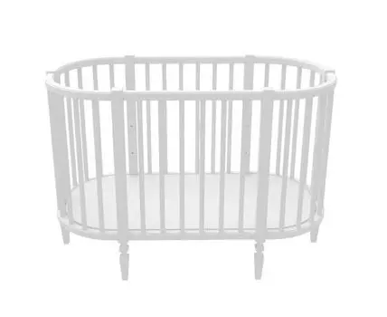 Кроватка для новорожденного Джуниор овальная