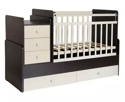 Кроватка для новорожденных Флор