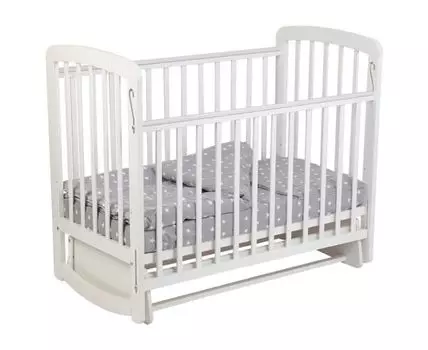 Кроватка для новорожденных Олли с маятником