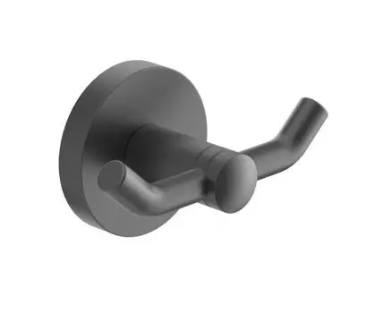 Крючок двойной Timo Saona 13012/18 черное золото