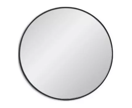 Круглое зеркало Ala L Black