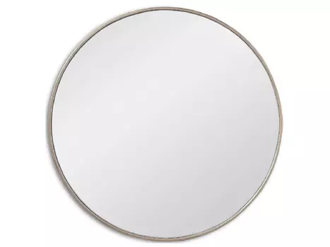 Круглое зеркало Ala L Silver