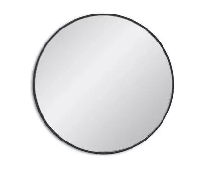 Круглое зеркало Ala M Black