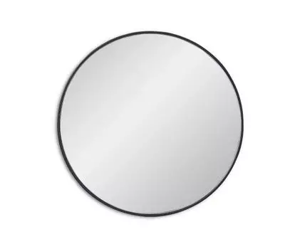Круглое зеркало Ala S Black