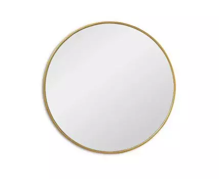 Круглое зеркало Ala S Gold