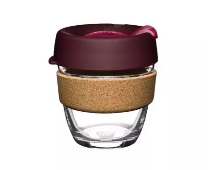 Кружка KeepCup Brew Cork S (бордовый, 8)
