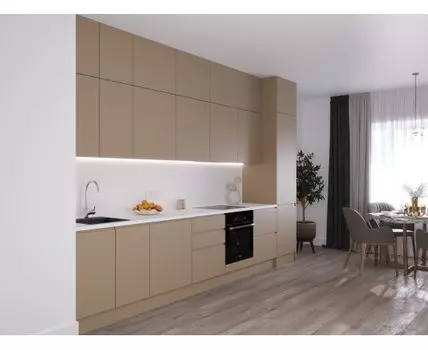 Кухня Комфорт Cappuccino, прямая, 3200-3400 мм