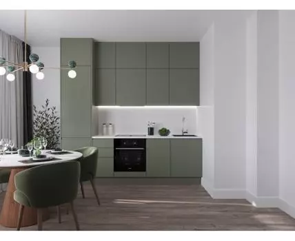 Кухня Комфорт Oliva, прямая, 1950-2150 мм