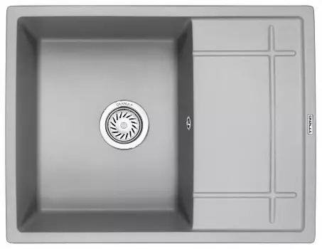 Кухонная мойка Granula GR-6501 алюминиум