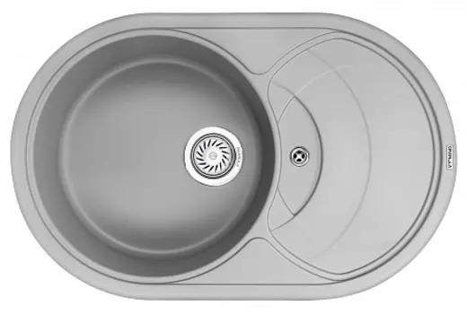 Кухонная мойка Granula GR-7801 алюминиум