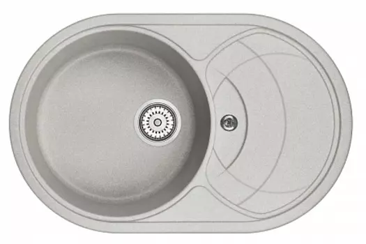 Кухонная мойка Granula GR-7801 базальт