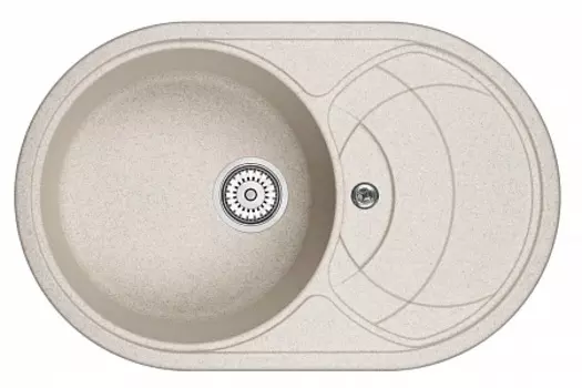 Кухонная мойка Granula GR-7801 пирит