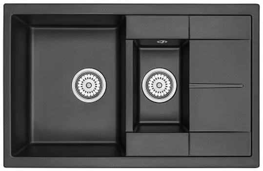 Кухонная мойка Granula GR-7802 шварц