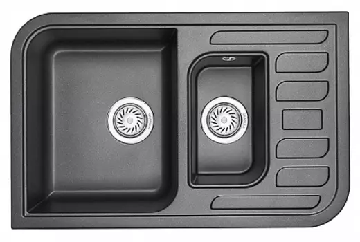 Кухонная мойка Granula GR-7803 шварц