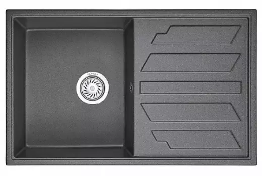Кухонная мойка Granula GR-8002 графит
