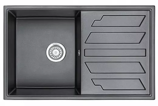 Кухонная мойка Granula GR-8002 шварц