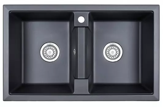 Кухонная мойка Granula GR-8101 шварц