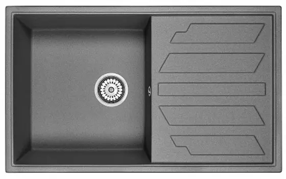 Кухонная мойка Granula GR-8601 графит