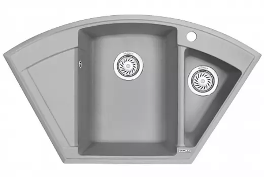 Кухонная мойка Granula GR-9001 алюминиум