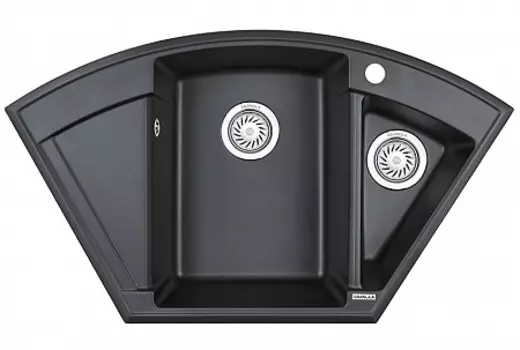 Кухонная мойка Granula GR-9001 шварц