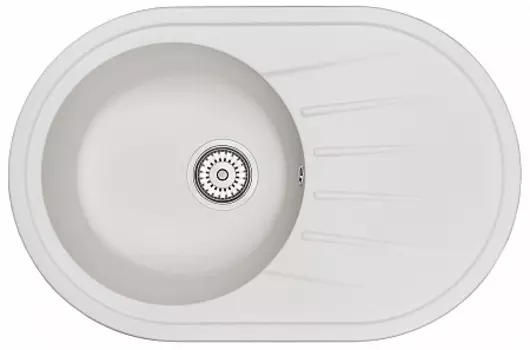 Кухонная мойка Granula Standart ST-7601 белый