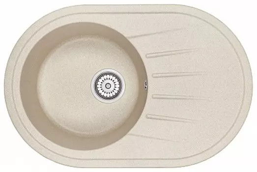 Кухонная мойка Granula Standart ST-7601 бежевый