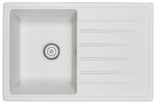 Кухонная мойка Granula Standart ST-7602 белый