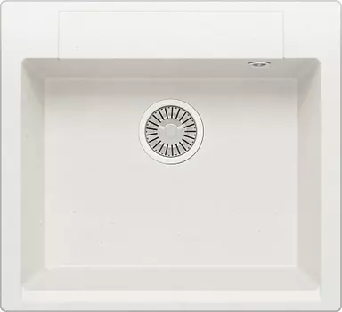 Кухонная мойка Polygran ARGO-560 (№36 (Белый Хлопок))