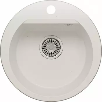 Кухонная мойка Polygran ATOL-460 (№36 (Белый Хлопок))