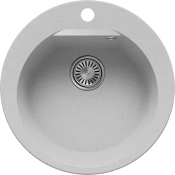 Кухонная мойка Polygran ATOL-520 (№314 Светло-серый)