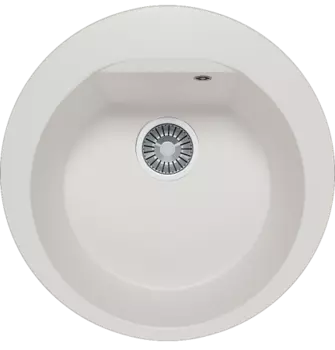 Кухонная мойка Polygran ATOL-520 (№36 (Белый Хлопок))