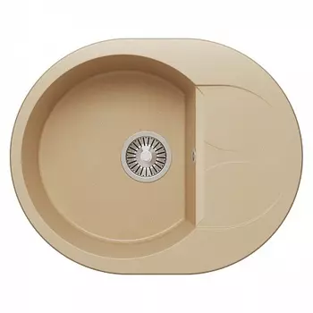 Кухонная мойка Polygran ATOL-620 (№27 (Бежев))